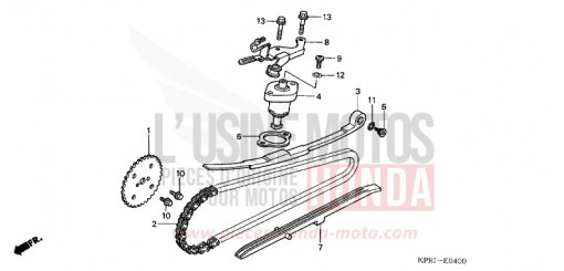 CHAINE A CAMES/TENDEUR SH1504 de 2004